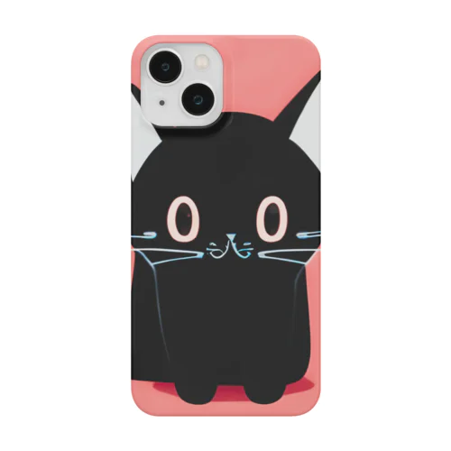 黒ねこまろんのイラストグッズ Smartphone Case