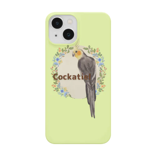 オカメインコライムグリーン Smartphone Case