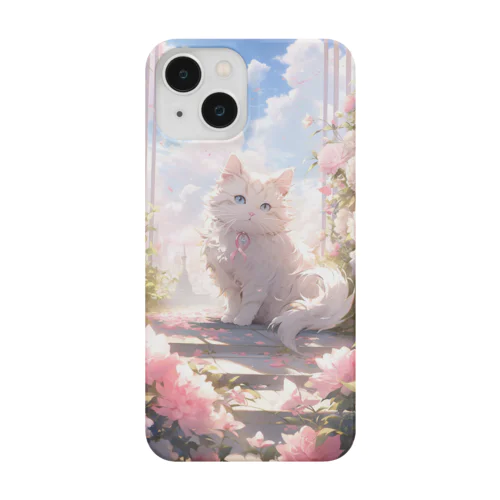 貴族猫ペルシャ ネコ スマホケース Smartphone Case