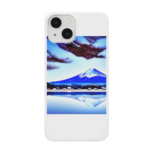 富士山はいかがでしょう　冬 Smartphone Case