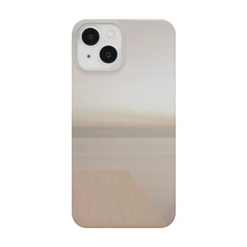海の黄昏 iPhone Smartphone Case