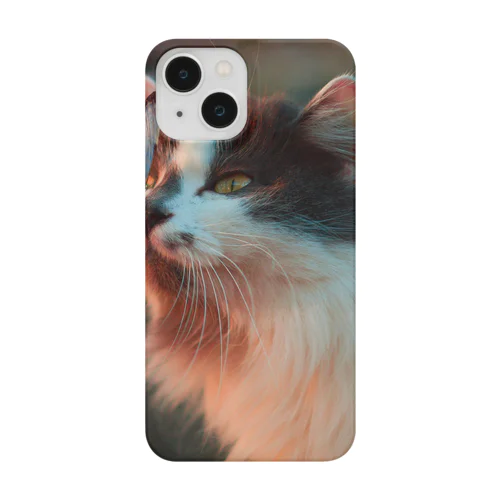 猫と蝶の友情 Smartphone Case