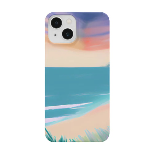 夕暮れの海 Smartphone Case