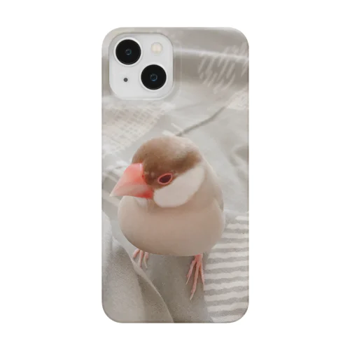 シナモン文鳥ヒナちん2 スマホケース