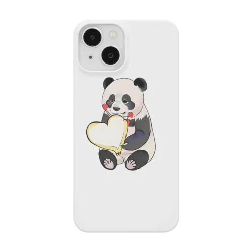 愛を送るパンダ Smartphone Case