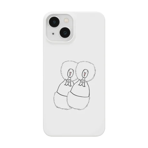 ハトリョーシカ　ケサランパサランツインズ iPhone Smartphone Case