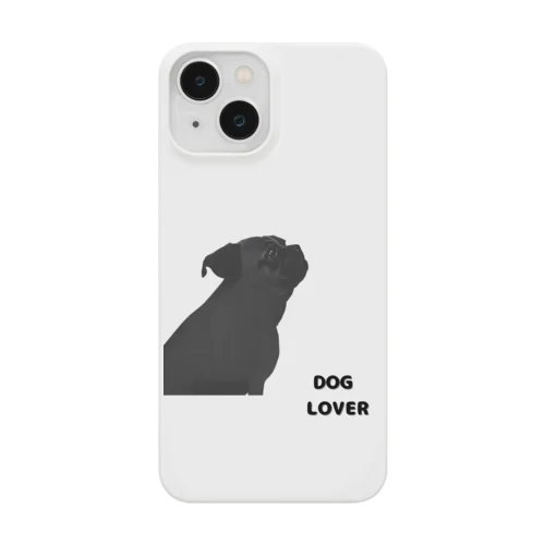 DOG LOVER（パグ） スマホケース