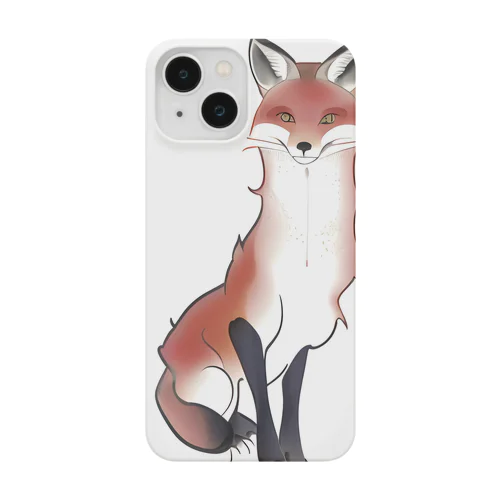 凛々しい狐 Smartphone Case