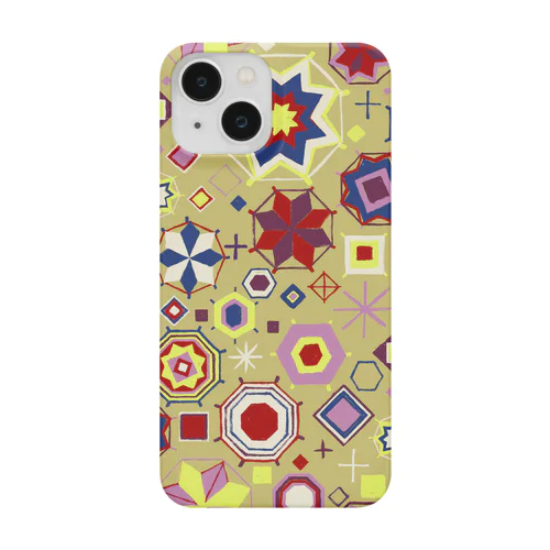 東南アジアのチャーム（お寺カラー・パターン） Smartphone Case