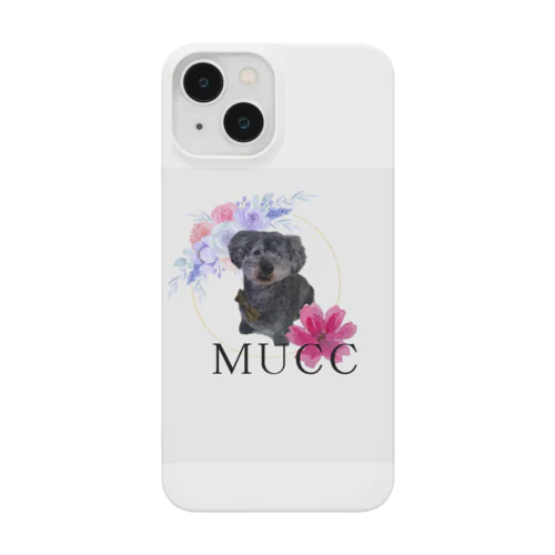 ムックといちご色のお花 Smartphone Case