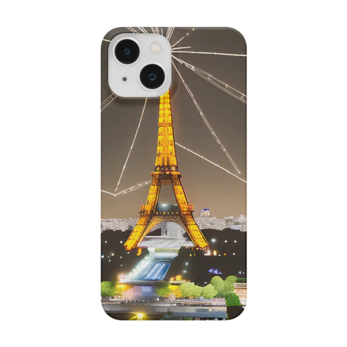 エッフェル塔 夜景 グッズ Smartphone Case