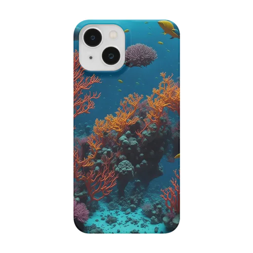 癒しの珊瑚礁 Smartphone Case