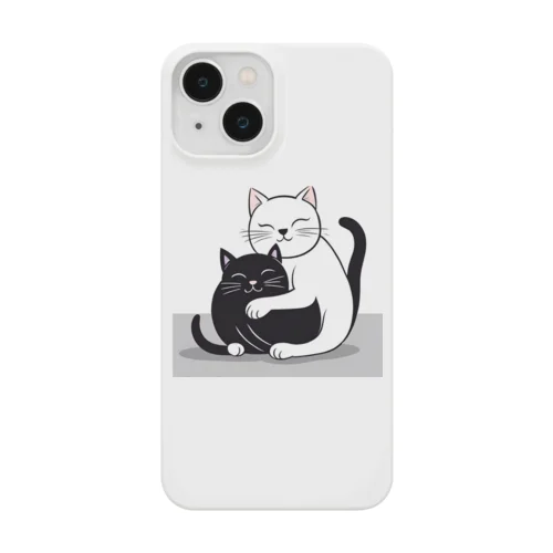 抱き合う猫 Smartphone Case