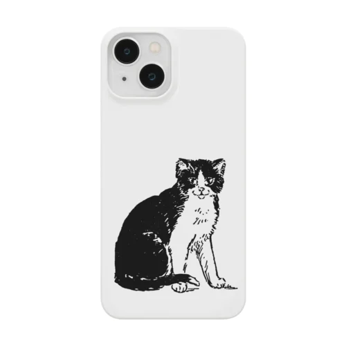 白黒ねこ Smartphone Case