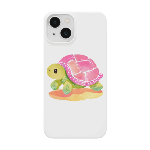 かわいいカメのイラストグッズ Smartphone Case