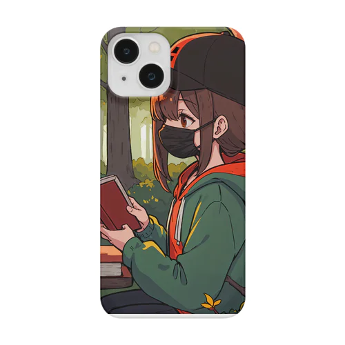 森の中の読書タイム Smartphone Case