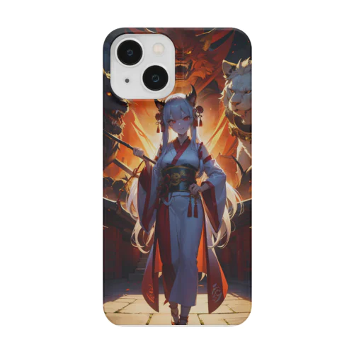 Night Parade of One Hundred Demons Journey　〜百鬼夜行の旅〜　No.5　「百鬼姫」 Smartphone Case