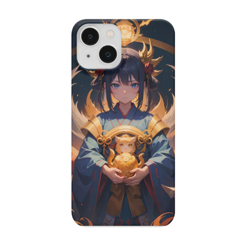 Night Parade of One Hundred Demons Journey　〜百鬼夜行の旅〜　No.2「巫（かんなぎ）」 Smartphone Case