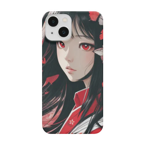 大正レトロJYOSI　シュリ:syuri【ロゴ入り】 Smartphone Case