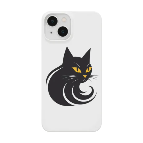 猫ちゃんロゴ iPhone Smartphone Case