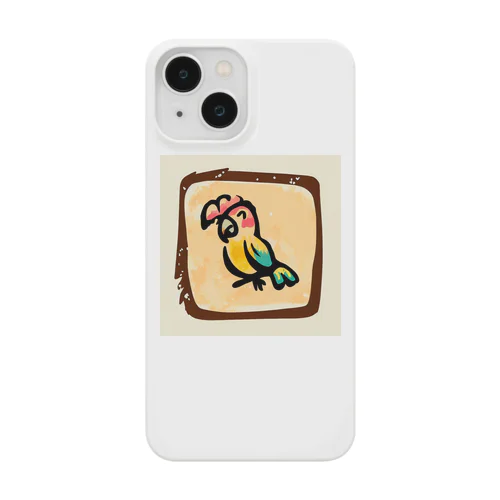 ナスカの地上絵「オウム」インスパイア10 Smartphone Case