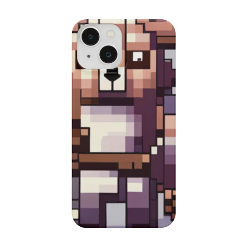 ドット絵ー動物戦士メカニック小熊 Smartphone Case