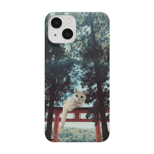 ねこと鳥居 Smartphone Case