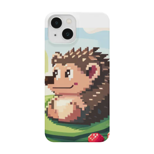 ピクニックをするハリネズミ Smartphone Case