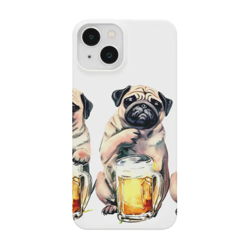 ビール好きの犬 Smartphone Case