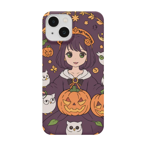 ハロウィン少女4 スマホケース