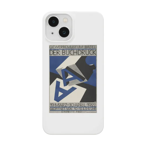 スイス・バーゼル　1922年 活版印刷 Smartphone Case