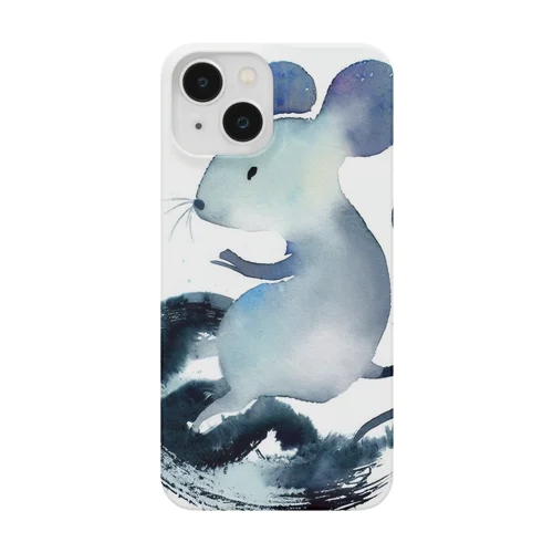 水墨画シリーズ　鼠 Smartphone Case