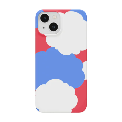 トリコロール(雲模様) Smartphone Case