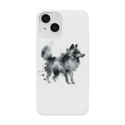 水墨画シリーズ　犬 Smartphone Case