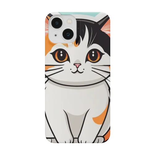 にゃんこの熱い眼差し Smartphone Case