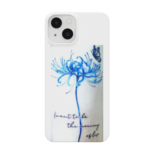 彼岸花.🦋色あり Smartphone Case