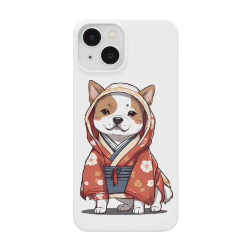 和装わんちゃん Smartphone Case