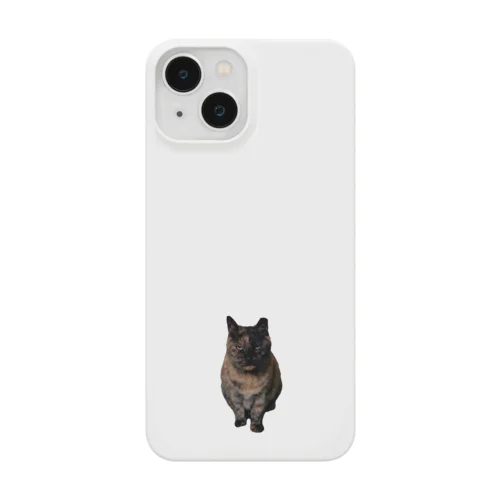 さび猫ちゃん・不満（縁取り無し） Smartphone Case