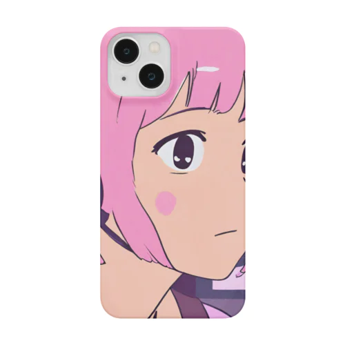 ピンク髪の少女 Smartphone Case