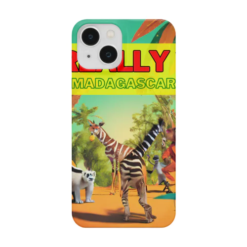 🌍 「マジですか？マダガスカル」シュールグッズ① 🦁 Smartphone Case