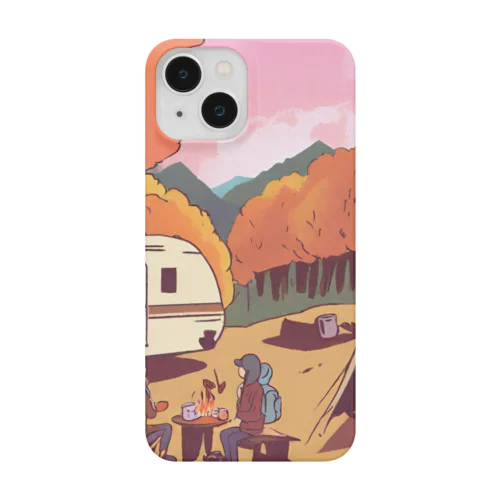 秋のキャンプに Smartphone Case