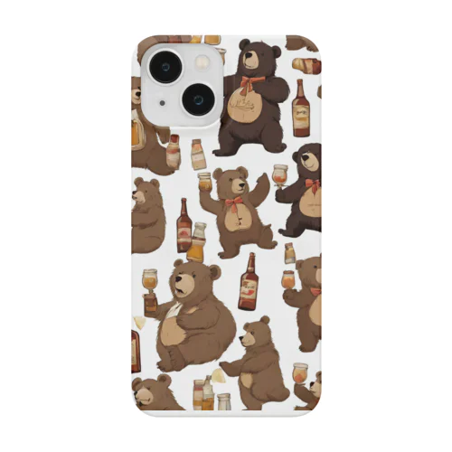 クマが宴会してもいいじゃない？ Smartphone Case