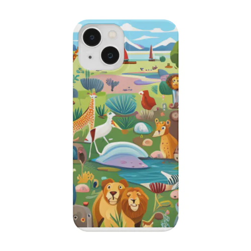 自然の動物園 Smartphone Case