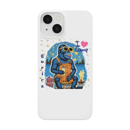 I❤️Camp ごりら Smartphone Case