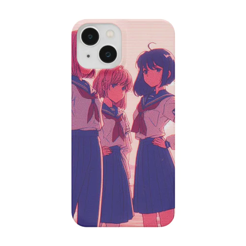 「ようこそ生徒会セーラー部」| 90s J-Anime "Welcome to the Student Council Sailor Department" Smartphone Case