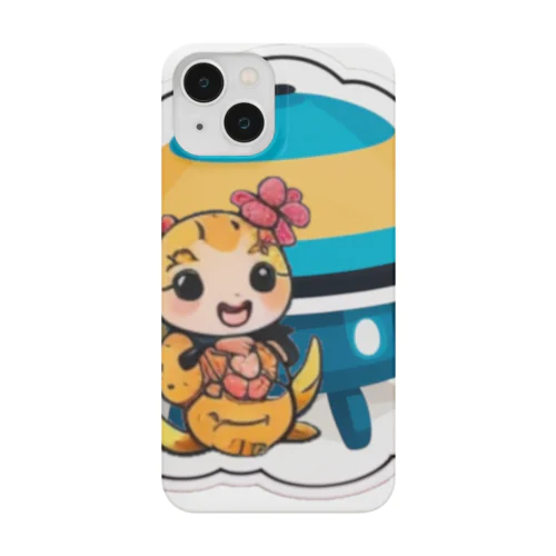 U・F・O襲来！（争いをなくし、笑いで満たすためにやって来た）） Smartphone Case