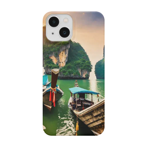 タイの美しい海と夕暮れ Smartphone Case