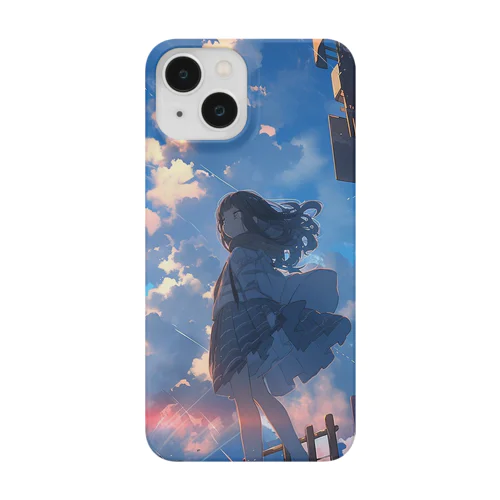 夜明けと少女 Smartphone Case