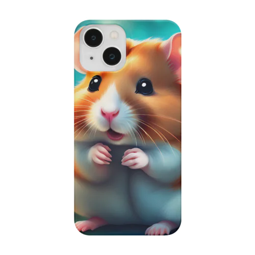 ハムスターのイラストグッズ Smartphone Case