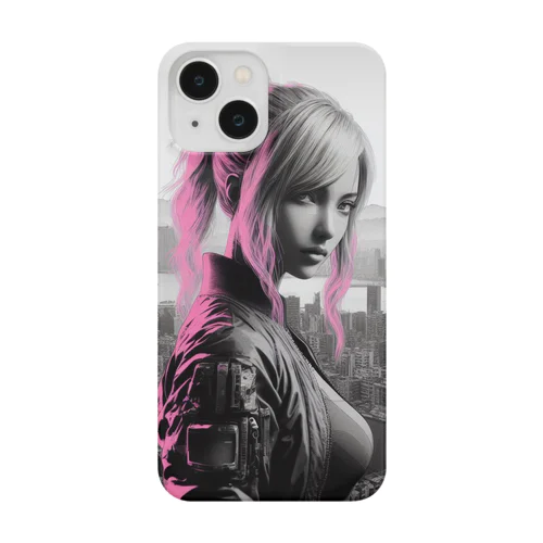 Cyberpunk_001　Taiwan girl Smartphone Case